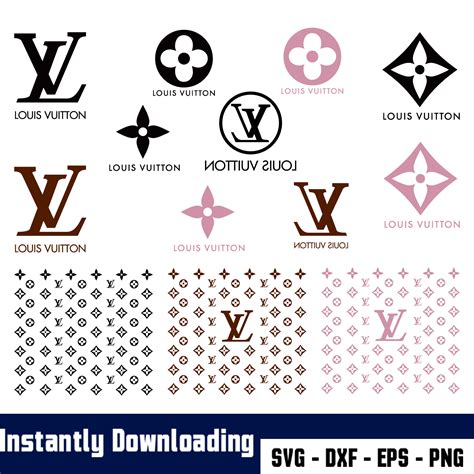 louis vuitton cricut template free